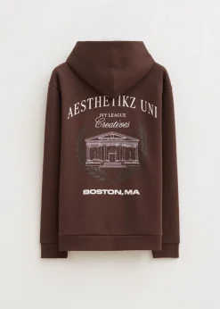 The Sting Vest met print uni<Heren Sweaters En Hoodies|Truien En Vesten