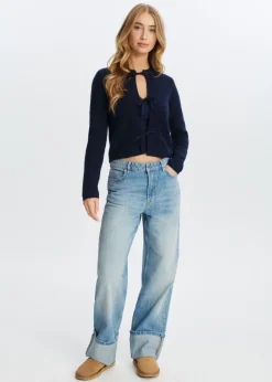 The Sting Vest met strikjes<DAMES Truien En Vesten