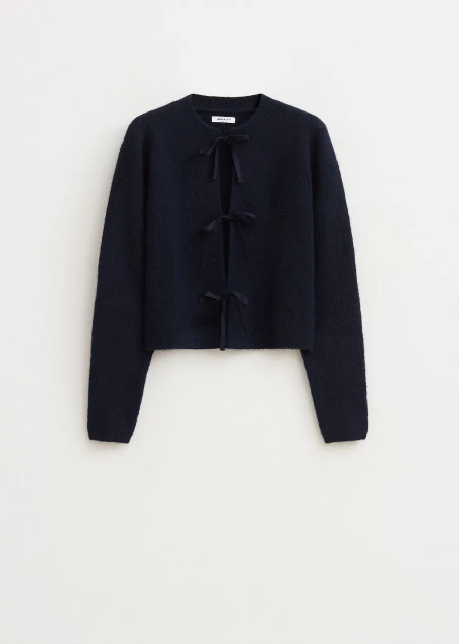 The Sting Vest met strikjes<DAMES Truien En Vesten