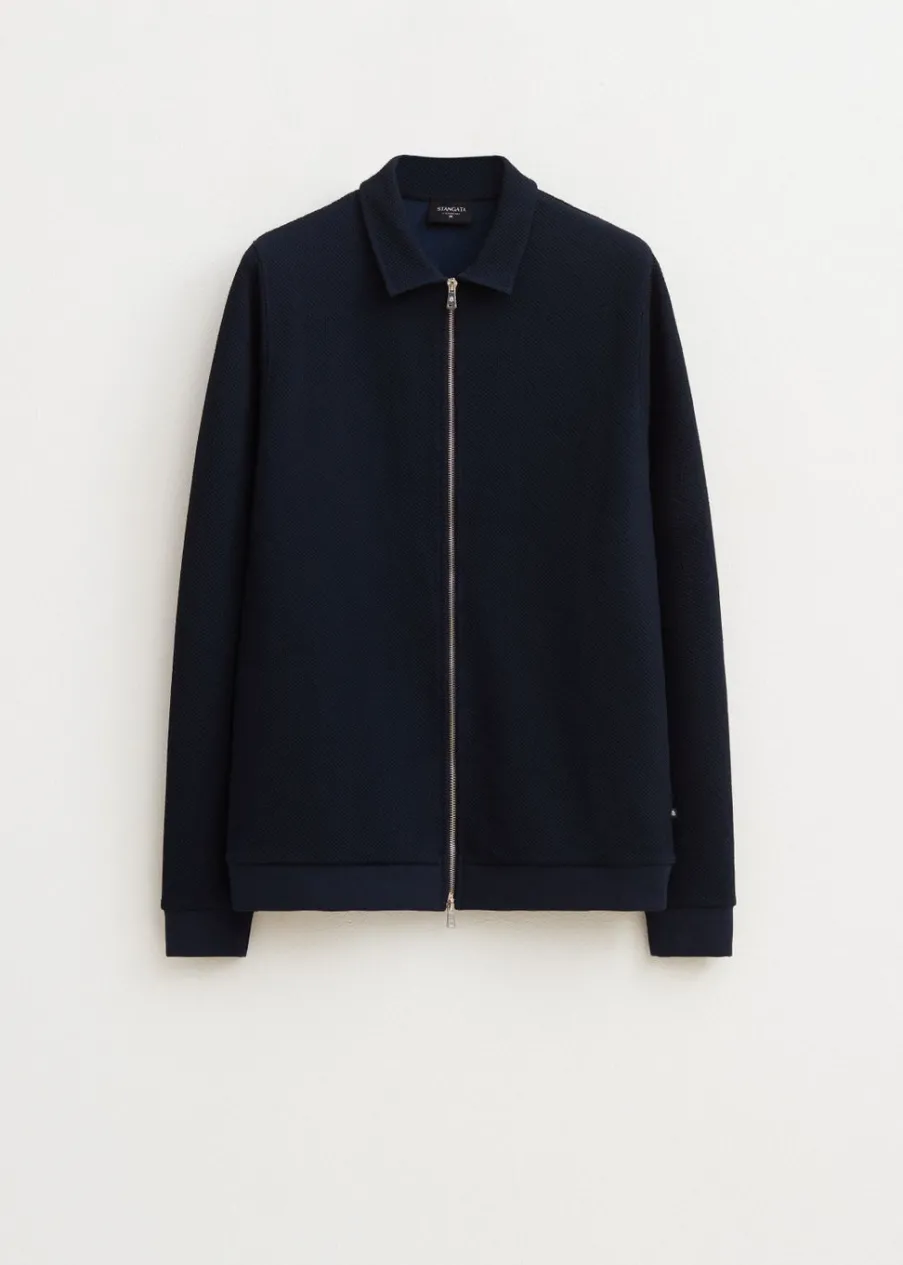 The Sting Vest met structuur<Heren Truien En Vesten