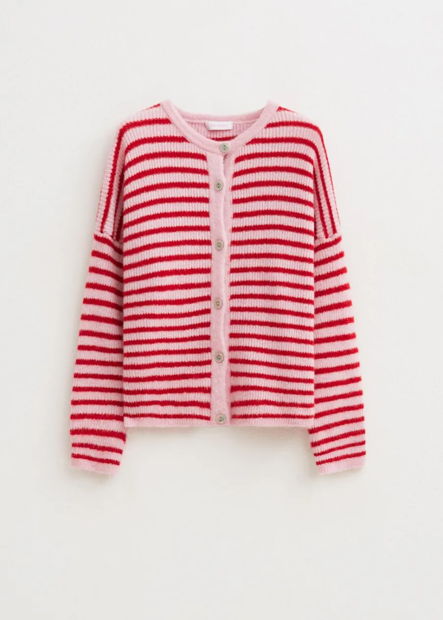 The Sting Vestje met strepen<DAMES Truien En Vesten