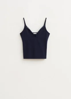 The Sting V-hals singlet met kant<DAMES Basics|Singlets