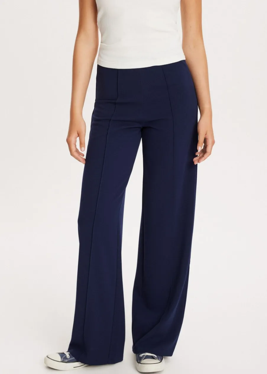 The Sting Wijde broek<DAMES Basics|Broeken